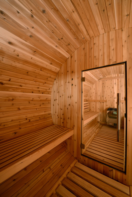 E8 6PERSON NORDIC BARREL SAUNA — Heavenly Sauna