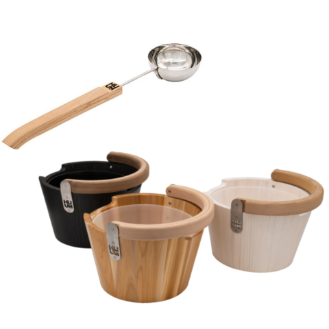TASA SAUNA BUCKET & LADLE SET