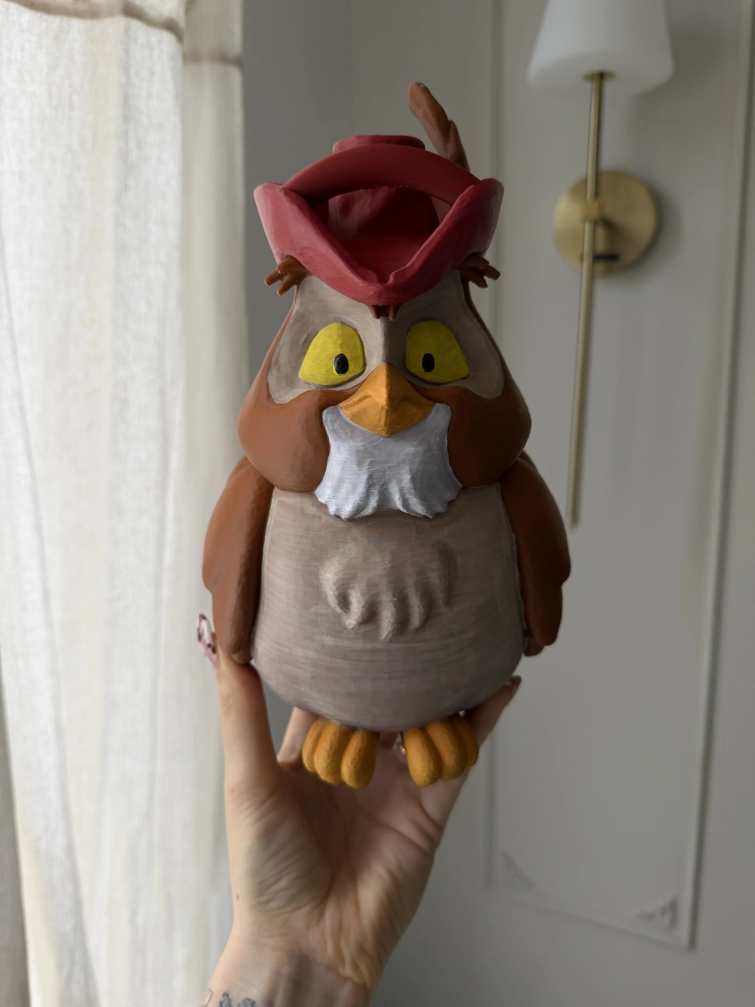 Retro display box: SALE Owl