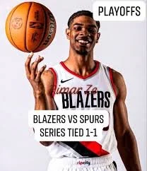 Blazers vs Spurs Game 3