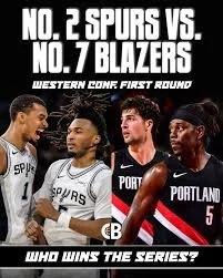 Blazers vs Spurs Game 4