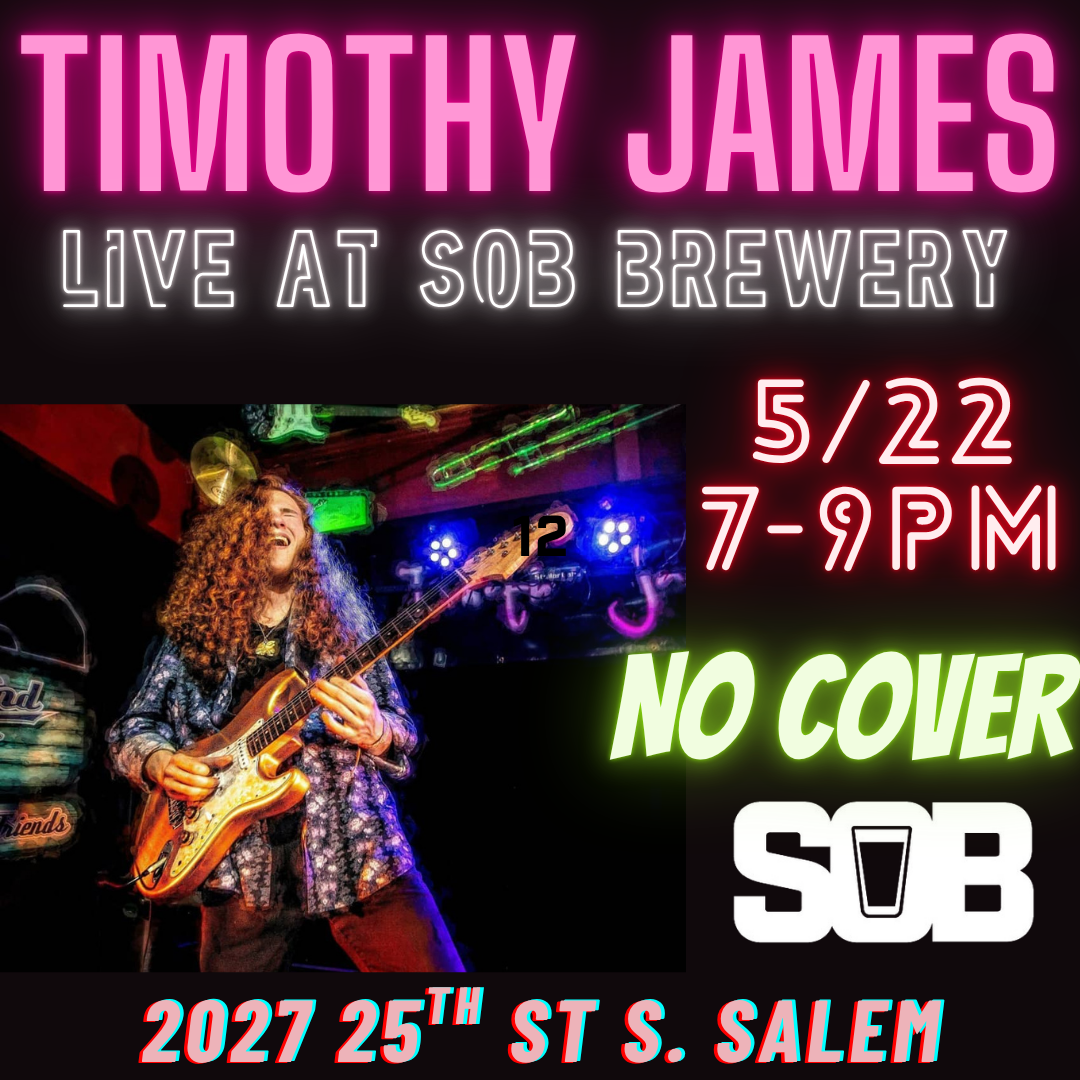 Timothy James Live Music at SOB Brewery