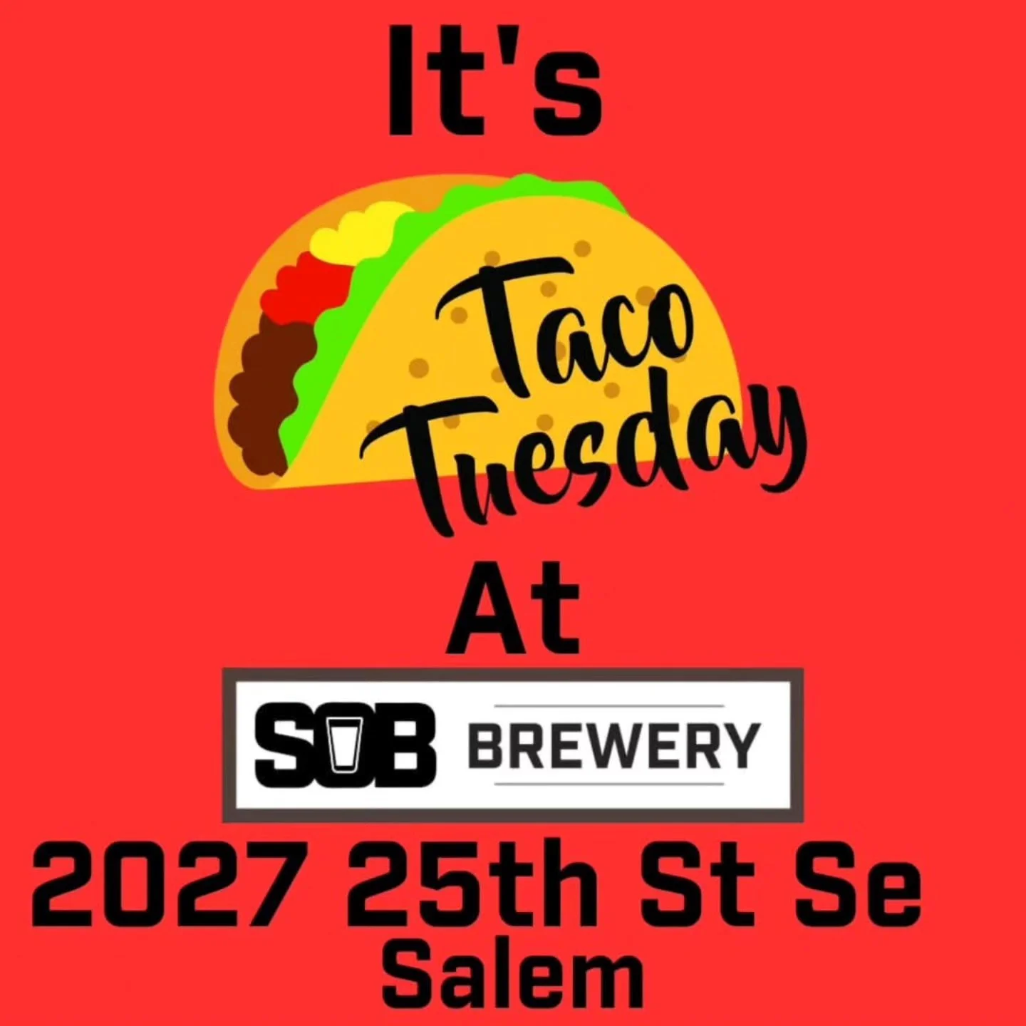 It's Taco Tuesday again 🌮 ALL day
