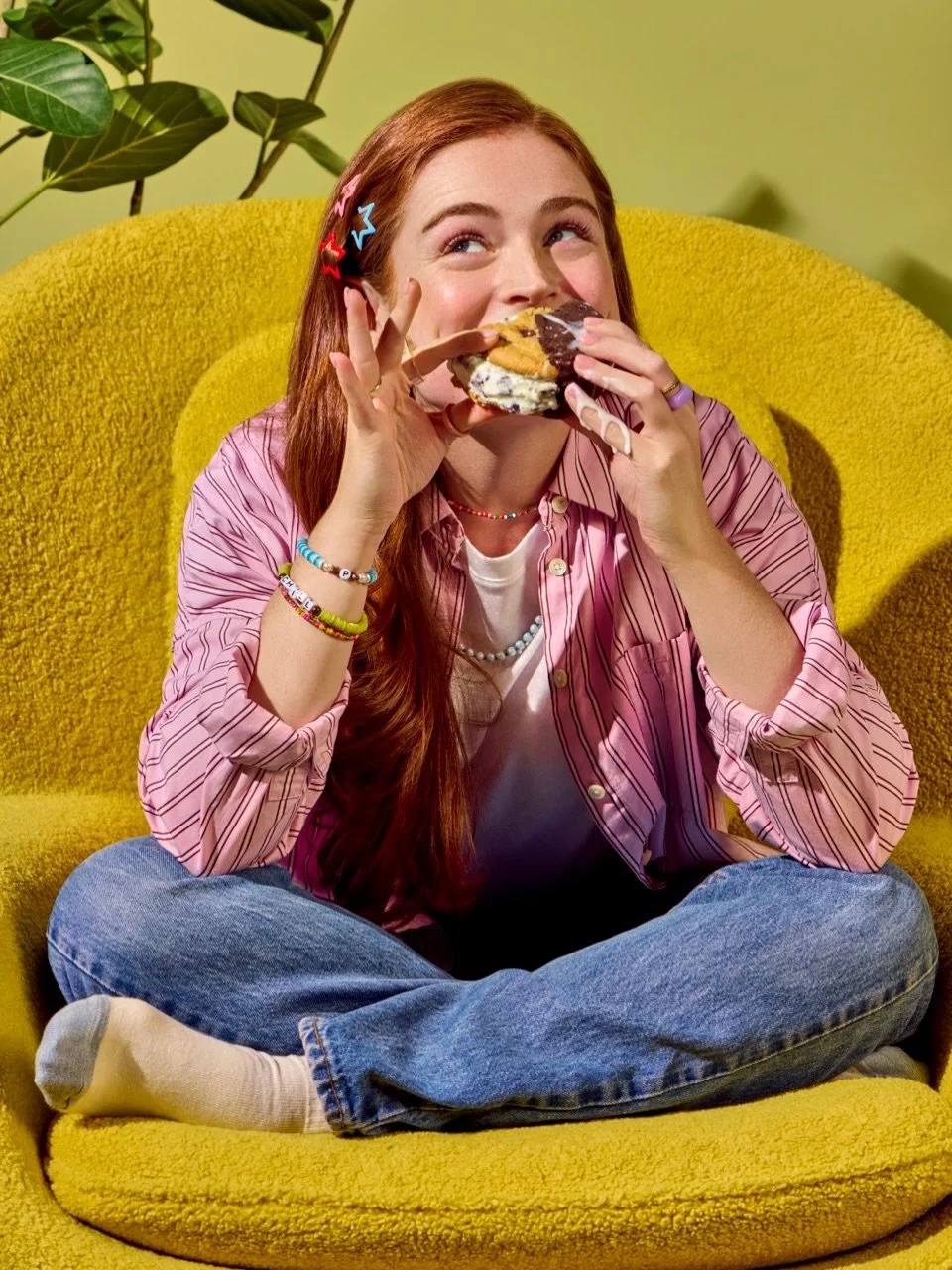Girls&rsquo; night in: come for the ice cream sammies, stay for the tea. 🍦
&mdash;
Producer @all.opal 
Props, wardrobe + set design @emmgibson 
Food styling @mestyling4u 
Lighting @lightfondler
Digitech @trentonreadphoto 
HMU Michael Thomas 
Shot fo