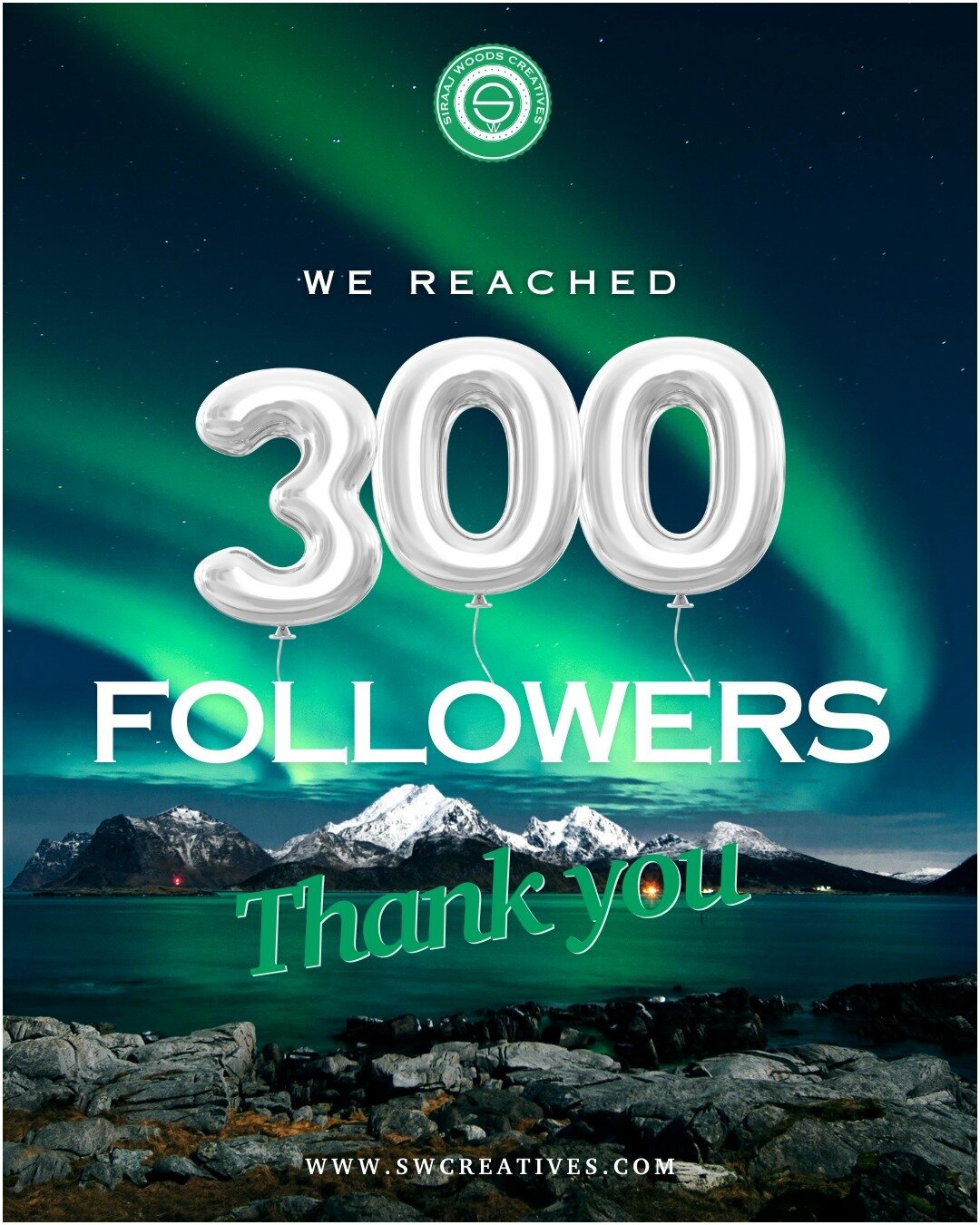 We reached 3️⃣0️⃣0️⃣ followers!

Thank you to all of you for your support.
We're so grateful to have such an amazing community and we can't wait to see what the future holds. 💚

#socialmediamarketing #swc #marketing #contentcreation #smallbusiness