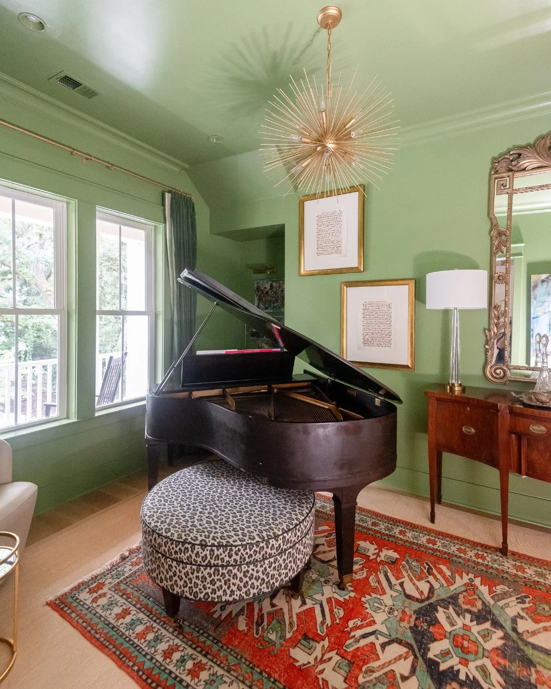 While it&rsquo;s beautiful year round, this space feels made for the holiday season, when gathering, music, and togetherness take center stage.⁠
⁠
#wynnepeaceinteriordesign #designinspo #musicroom