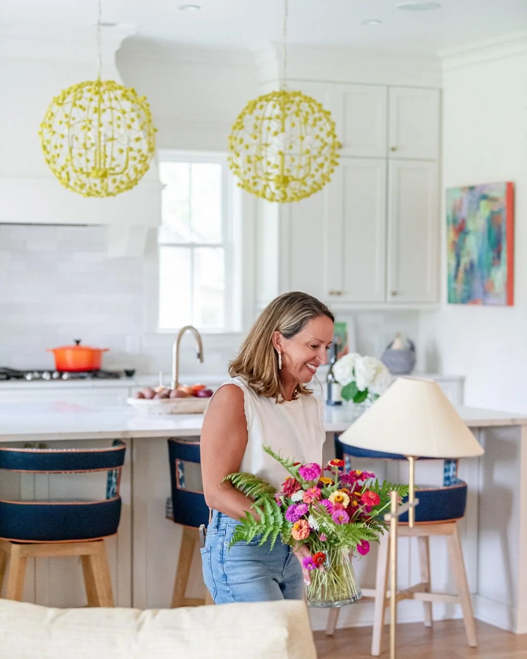 We love using @straydogdesigns whimsical, happy light fixtures in our spaces. They bring just the right punch of joy to every project they touch. ✨⁠
⁠
#straydogunleashed26