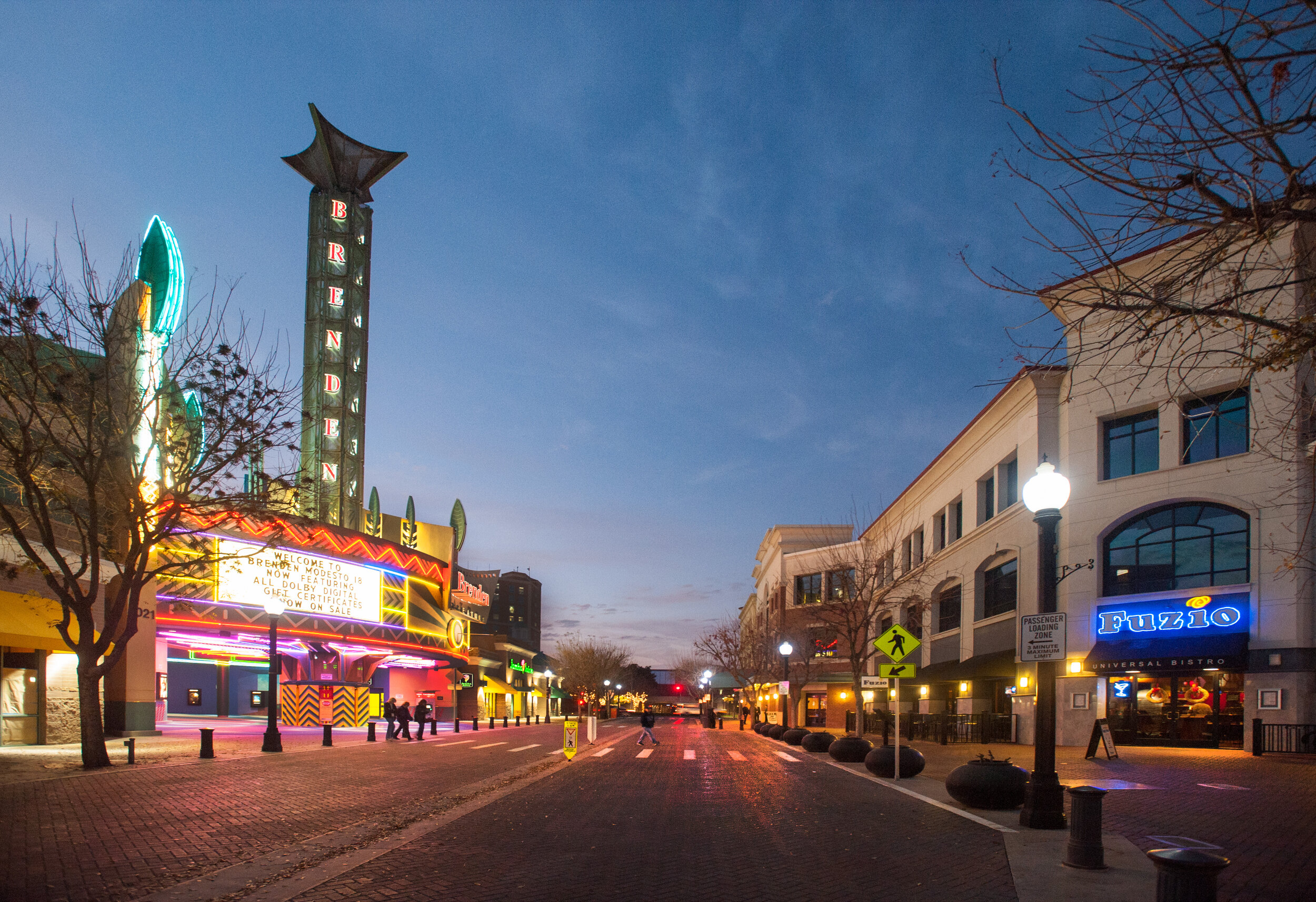 Modesto is a vibrant downtown