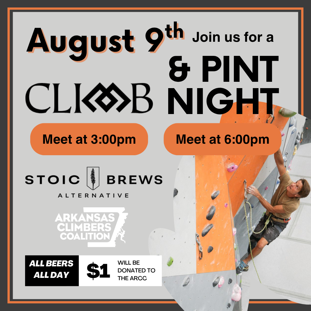 Climb and Pint Night - Climb Bentonville x Stoic Brews