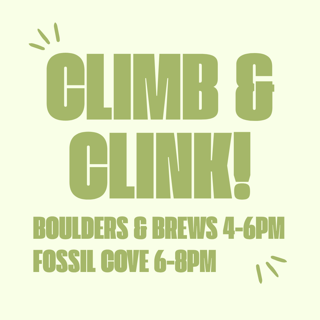 Climb & Clink - Boulders & Brews with Fossil Cove