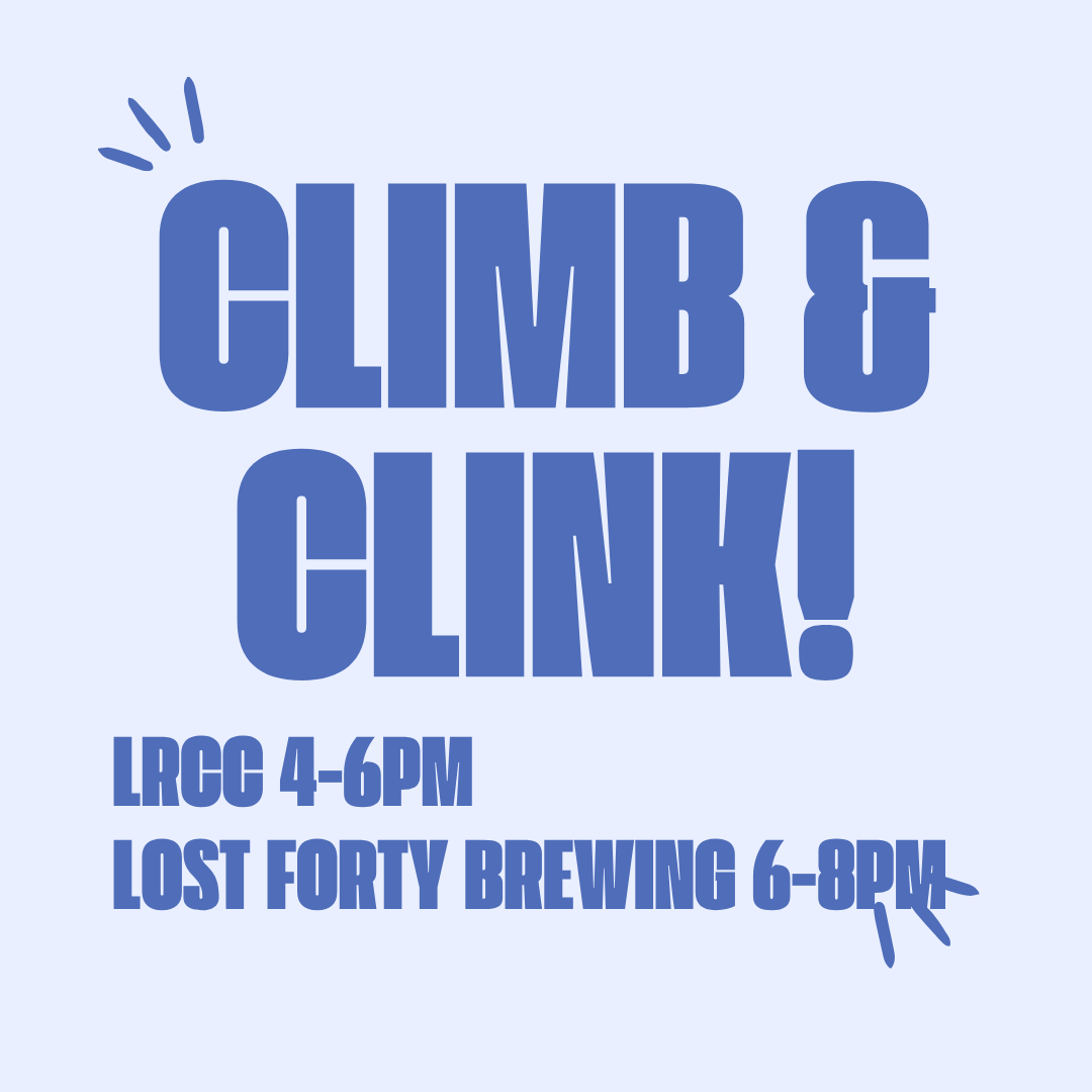 Climb & Clink - LRCC with Lost Forty Brewing Co