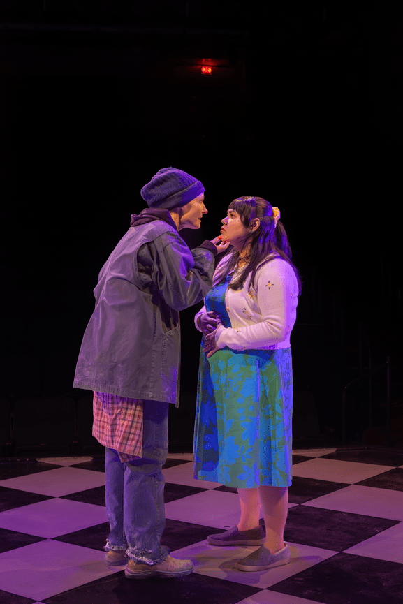 as Jill in RADIANT VERMIN by Philip Ridley | Bloomsburg Theatre Ensemble | director: Nora Gair | photo: Kyle Huggins