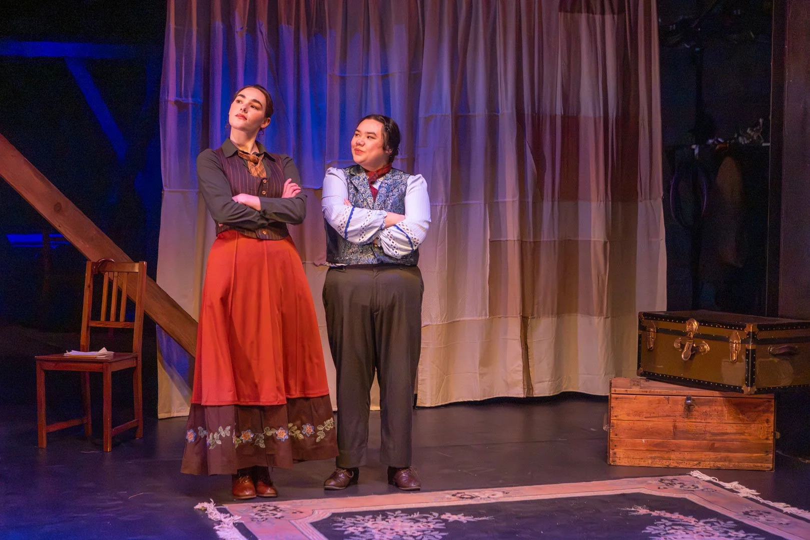 as Beth/Laurie in LITTLE WOMEN by Heather Chrisler | Bloomsburg Theatre Ensemble | director: Sarah Elizabeth Yorke | photo: Kyle Huggins