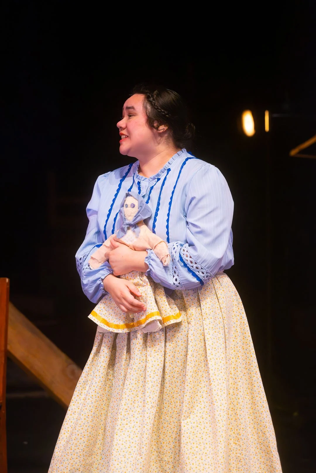 as Beth/Laurie in LITTLE WOMEN by Heather Chrisler | Bloomsburg Theatre Ensemble | director: Sarah Elizabeth Yorke | photo: Kyle Huggins