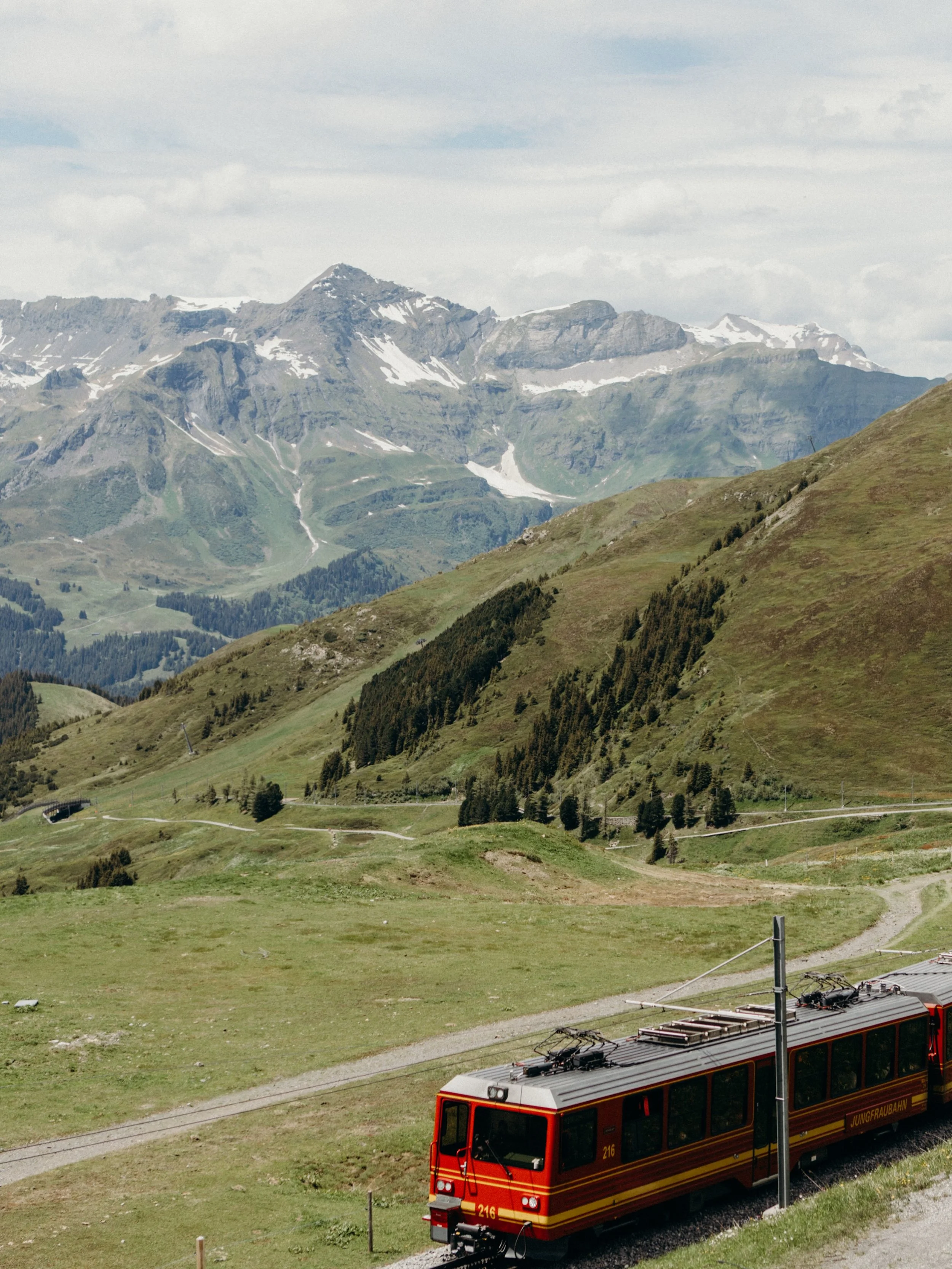 This might have been my favorite hike we did! Incredible views, wildflowers, trains, and a foot bath!