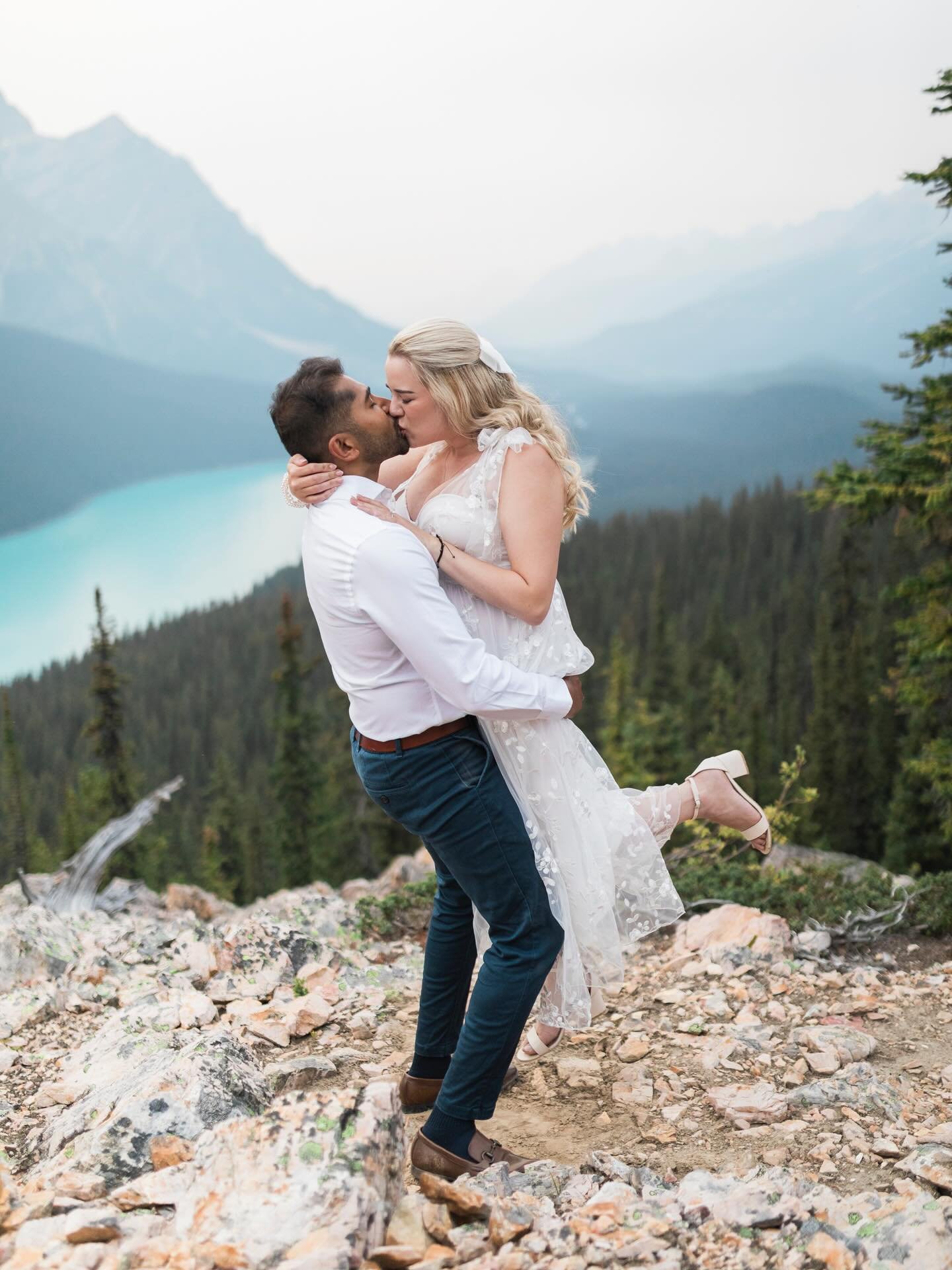 I don&rsquo;t have the chance to go to Peyto Lake very often anymore, but when I do drop by it never disappoints. Even the wildfire smoke was giving the fox an incredible background.