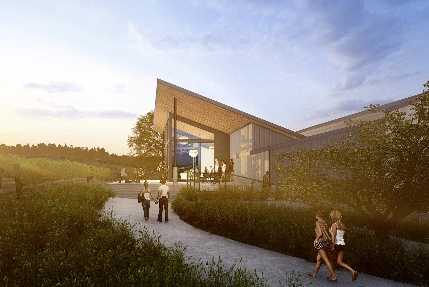 New Tasting Room, Willamette Valley — BAR Architects & Interiors