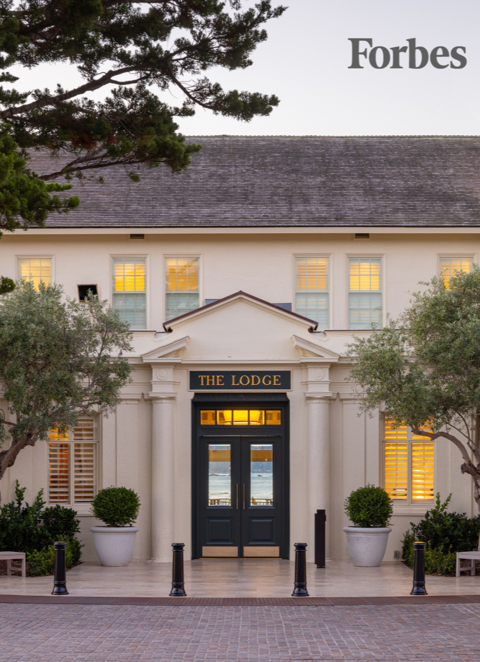 THE LODGE AT PEBBLE BEACH FEATURED ON FORBES