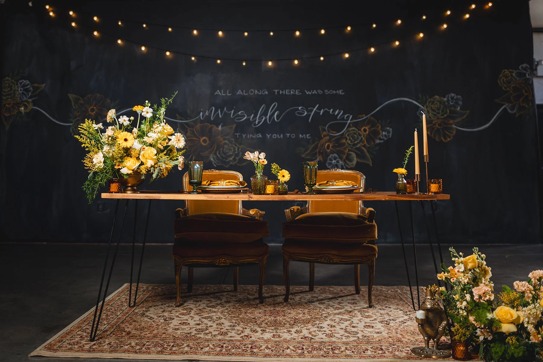 Dayton warehouse wedding and event venue with industrial chic decor.