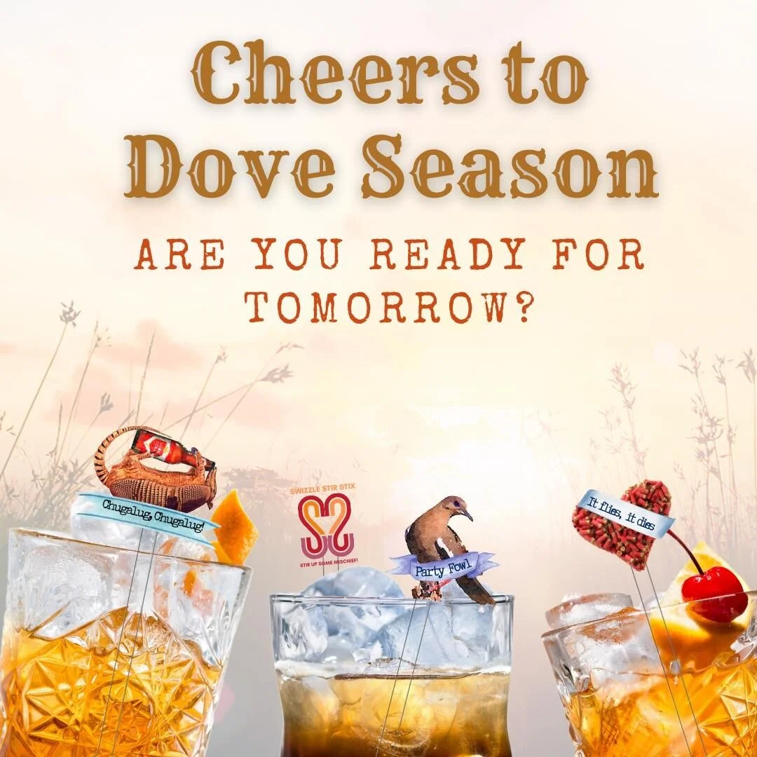 Cheers to dove season and limiting out! 

#hunting #huntingseason #huntinglife #huntingdog #doveseason #dovehunting #dove #Dove #Swizzlesticks #drinksofinstagram #swizzle #swizzlesticks #drinks #cocktailsofinstagram #happyhour #cocktailstirstick #dri