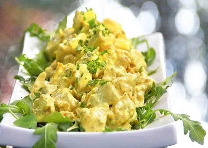 Cold Curried Chicken Salad
