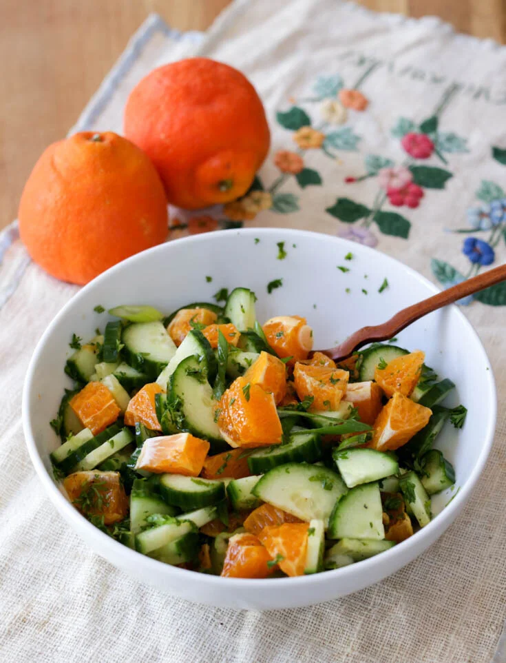 Cucumber Orange Salad