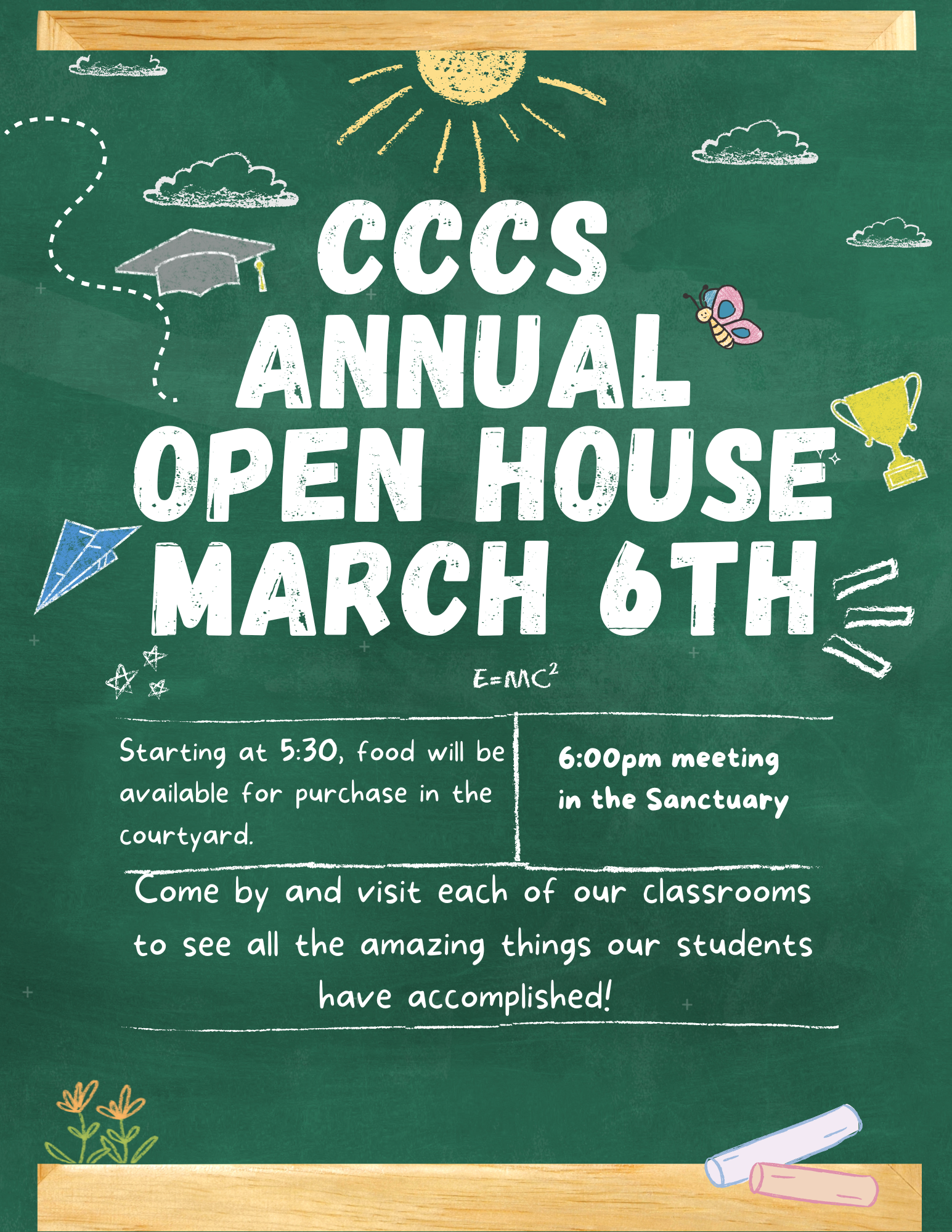 OPEN HOUSE AT CCCS!