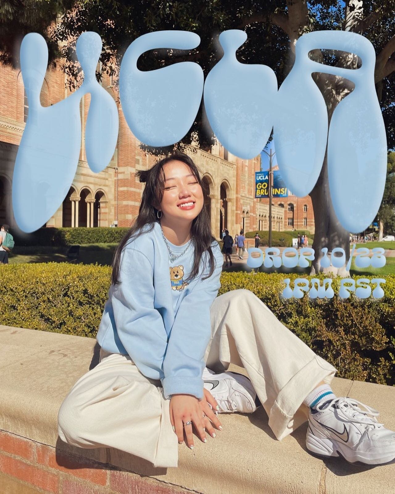 our UCLA crews will be making a comeback for the college drop restock this saturday 10/23 at 1pm pst ⚡️
&bull;
&bull;
&bull;
photos by @michygong @laurenvyme 
modeled by @yoonjiikim @robbyneisser @jo_nathan_liu @lindsey_hou