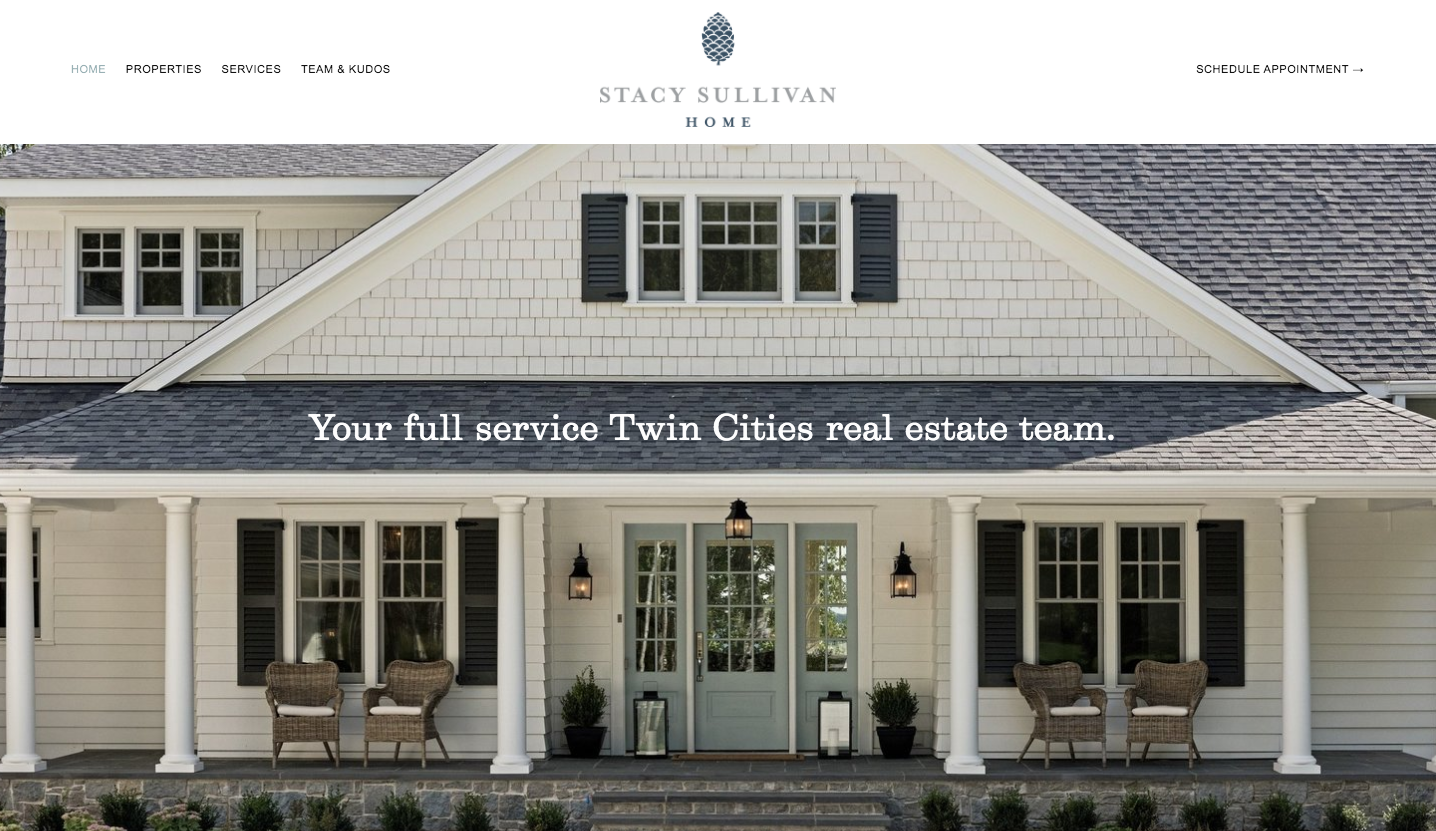 The Pretty Smart Agency client - Stacy Sullivan Home