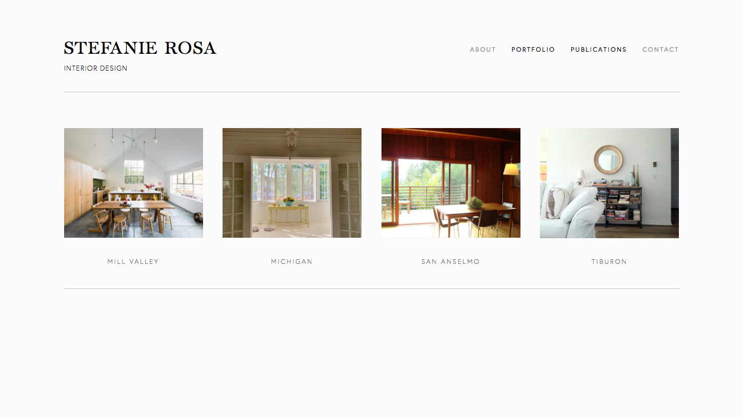 The Pretty Smart Agency client - Stefanie Rosa Design
