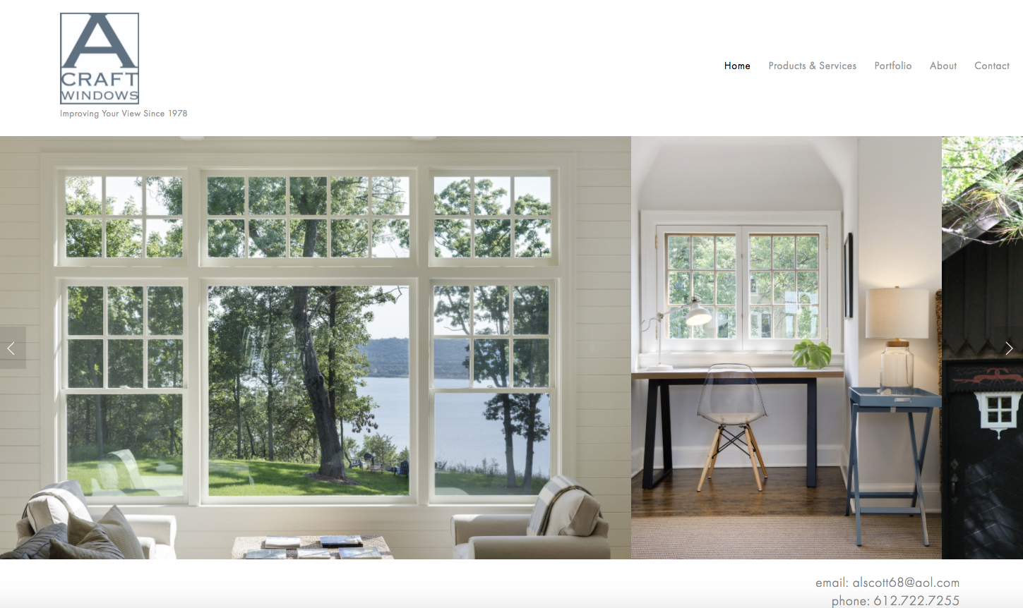 The Pretty Smart Agency client - A-Craft Windows