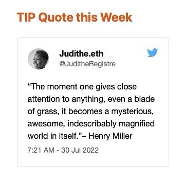 Starting the week with this Henry Miller quote shared by Artistry client Judithe Registre. 🌱 
@juditheregistre