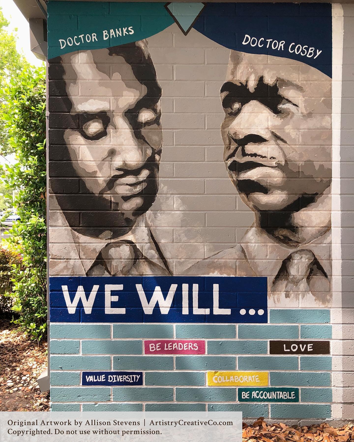 This week, I completed a painting that makes me proud beyond words. 

A little background&hellip; 

This is on the southern wall of the Project YouthBuild headquarters in Gainesville. 

Project YouthBuild (PYB) @projectyouthbuildgnv is an organizatio