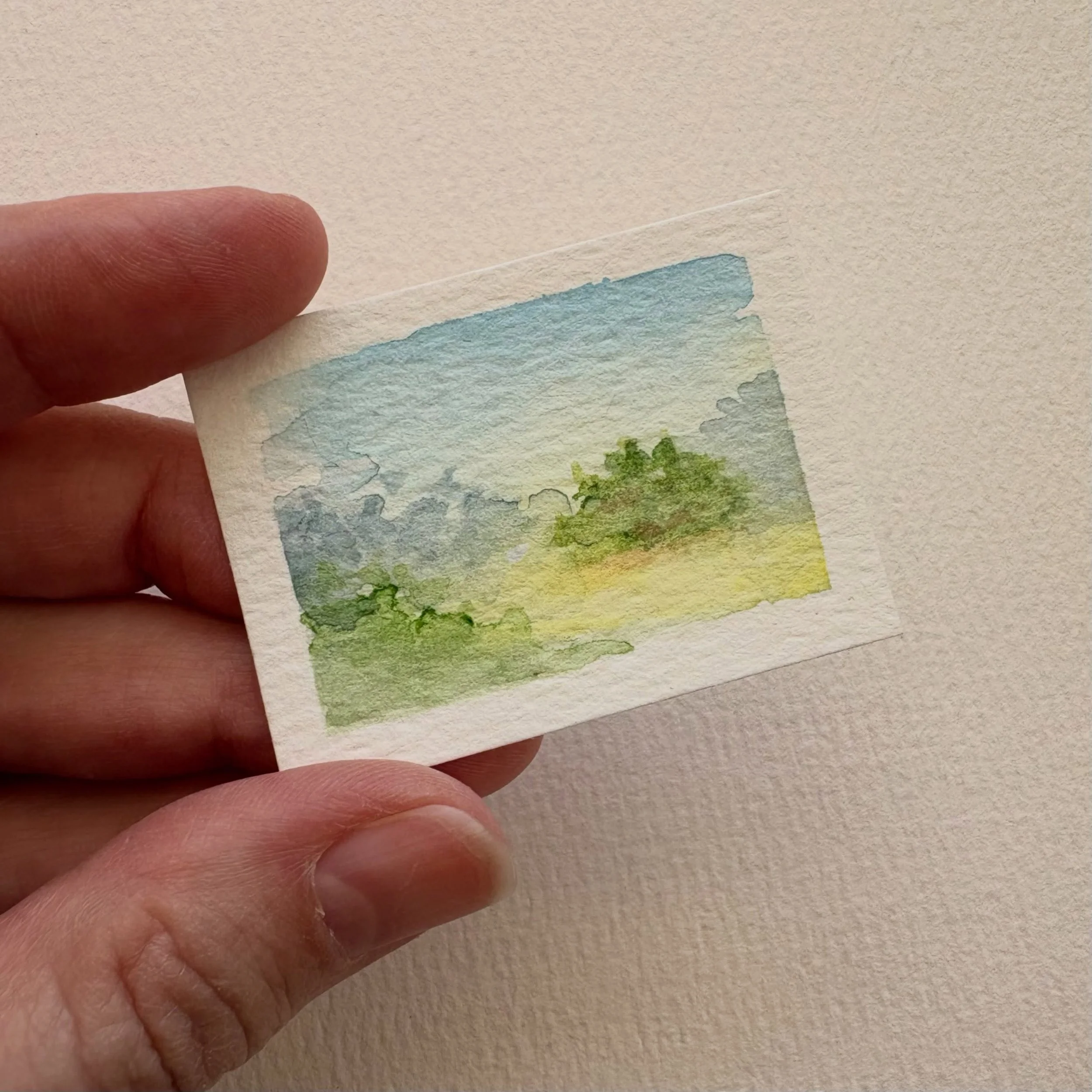 More of these mini paintings are coming soon to the online shop. Stay tuned&hellip;.. 🖼️