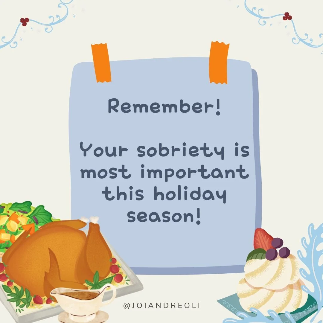 It's that time of the year again. Keep your Recovery Focus top of mind! 😌