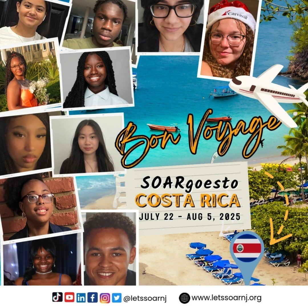 🌍✈️ 𝐁𝐨𝐧 𝐕𝐨𝐲𝐚𝐠𝐞, 𝐒.𝐎.𝐀.𝐑. 𝐒𝐜𝐡𝐨𝐥𝐚𝐫𝐬!
The journey of a lifetime begins now! Wishing you all safe travels, unforgettable memories, and incredible growth during your 14-day internship in beautiful Costa Rica.
Go shine, explore, and r