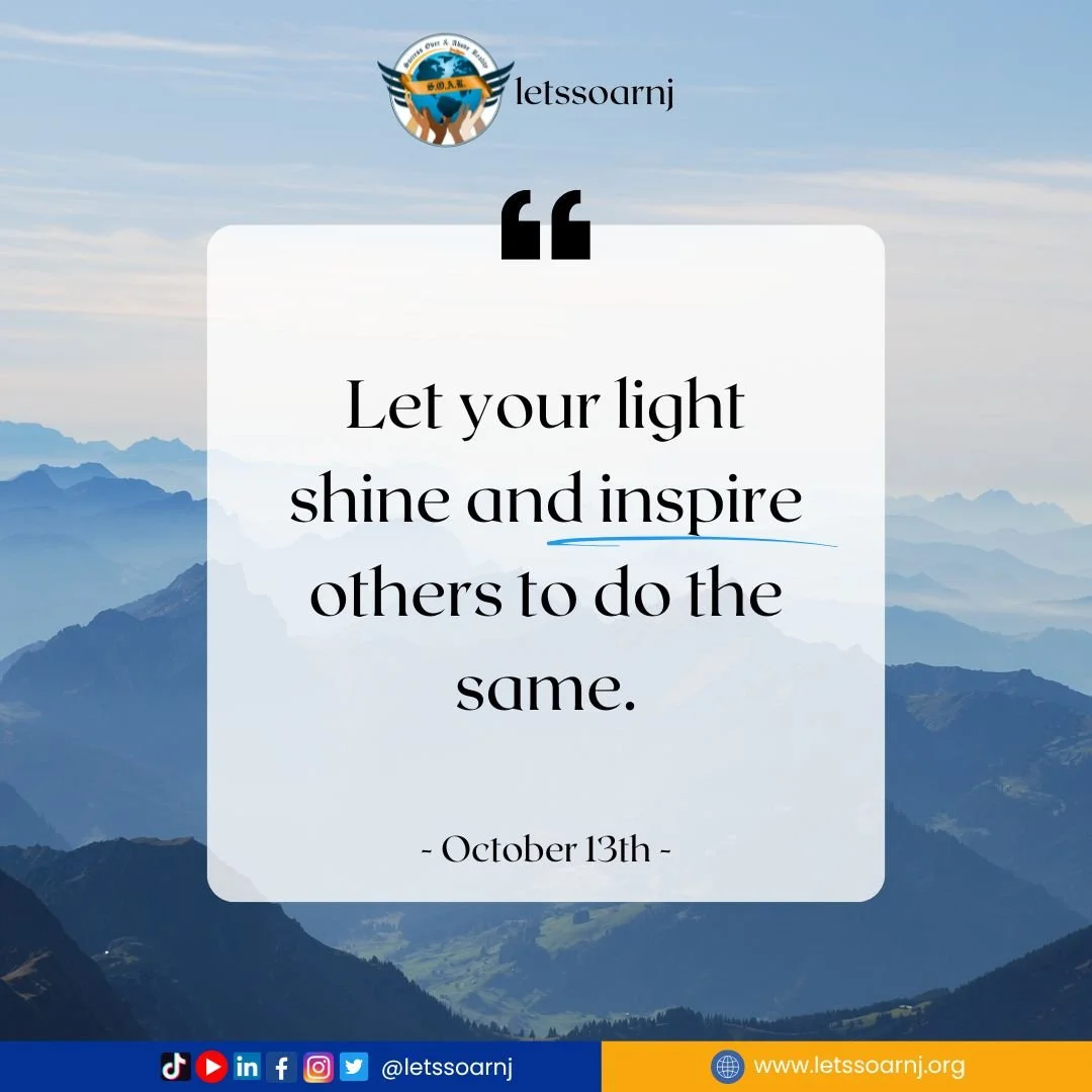 ✨ 𝐌𝐨𝐧𝐝𝐚𝐲 𝐌𝐨𝐭𝐢𝐯𝐚𝐭𝐢𝐨𝐧 ✨
Let your light shine and inspire others to do the same. 🌟
Remember, even the smallest spark can brighten someone’s day — so keep shining, keep inspiring, and keep moving forward! 💫
#globalopportuni