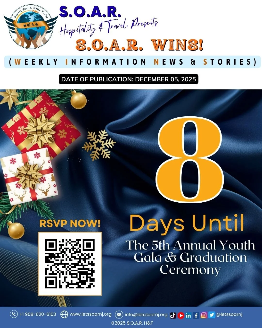 Step Into December: Celebrate Scholars, Give Back &amp; Spread Joy!