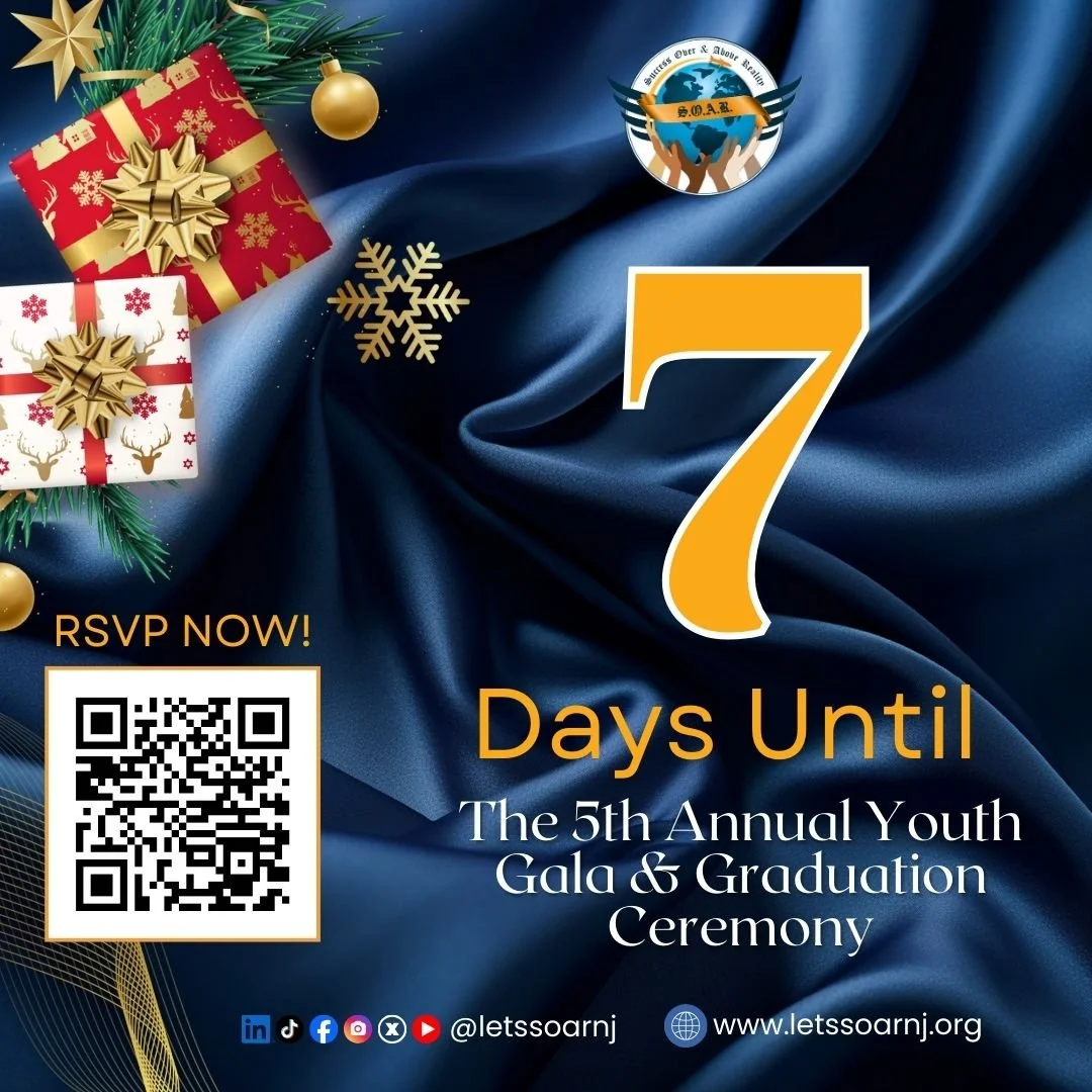 𝟕 𝐃𝐀𝐘𝐒 𝐓𝐎 𝐆𝐎
💫 One week away! 7 days until our Gala &mdash; a night to honor achievements and support a brighter future for youth.

Your participation or donation fuels our programs year-round.

Secure your seat or support our cause with a 