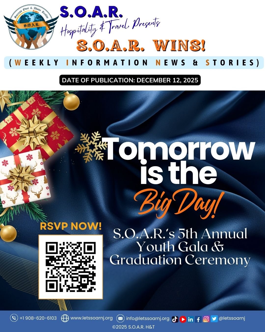 Celebrate, Give, &amp; Shine: The Season of Achievement with S.O.A.R.!