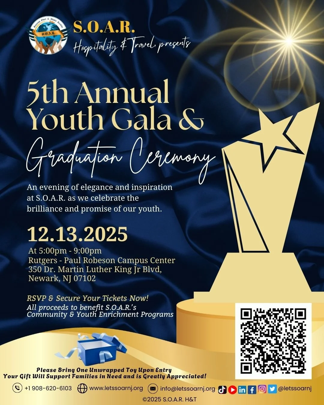 Celebrating Excellence at the 5th Annual S.O.A.R. Youth Gala &amp; Graduation Ceremony