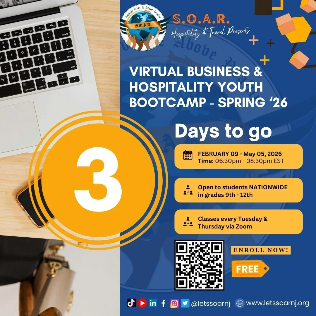 𝟑 𝐃𝐚𝐲𝐬 𝐭𝐨 𝐆𝐨! 🔥 𝐓𝐡𝐞 𝐎𝐩𝐩𝐨𝐫𝐭𝐮𝐧𝐢𝐭𝐲 𝐈𝐬 𝐀𝐥𝐦𝐨𝐬𝐭 𝐇𝐞𝐫𝐞.
In just 3 days, students will begin a journey of growth, confidence, and career discovery.

👉 Enroll today: https://form.jotform.com/210898445097165

#SOARBootcamp #