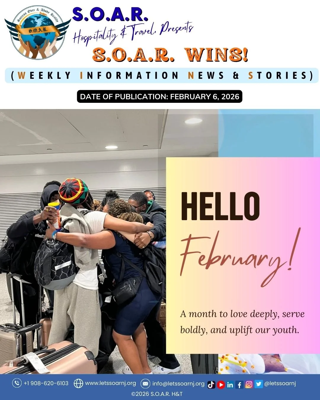 📰 📢𝐇𝐎𝐓 𝐎𝐅𝐅 𝐓𝐇𝐄 𝐏𝐑𝐄𝐒𝐒!!
Bringing Opportunities to Students: S.O.A.R. at Linden High School 🤝🌟

Celebrating Black History Month: Honoring the Past, Empowering the Future ✊🏾✨ 

3 Days to Go: High School Students, Don&rsquo;t Miss Out!