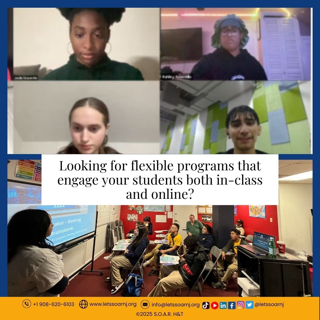 🚀 𝐋𝐨𝐨𝐤𝐢𝐧𝐠 𝐟𝐨𝐫 𝐚 𝐩𝐫𝐨𝐠𝐫𝐚𝐦 𝐭𝐡𝐚𝐭&rsquo;𝐬 𝐟𝐥𝐞𝐱𝐢𝐛𝐥𝐞, 𝐢𝐦𝐩𝐚𝐜𝐭𝐟𝐮𝐥, 𝐚𝐧𝐝 𝐬𝐭𝐮𝐝𝐞𝐧𝐭-𝐜𝐞𝐧𝐭𝐞𝐫𝐞𝐝?

S.O.A.R. offers a Hybrid Business &amp; Hospitality Youth Bootcamp&mdash;combining in-person and virtual learn