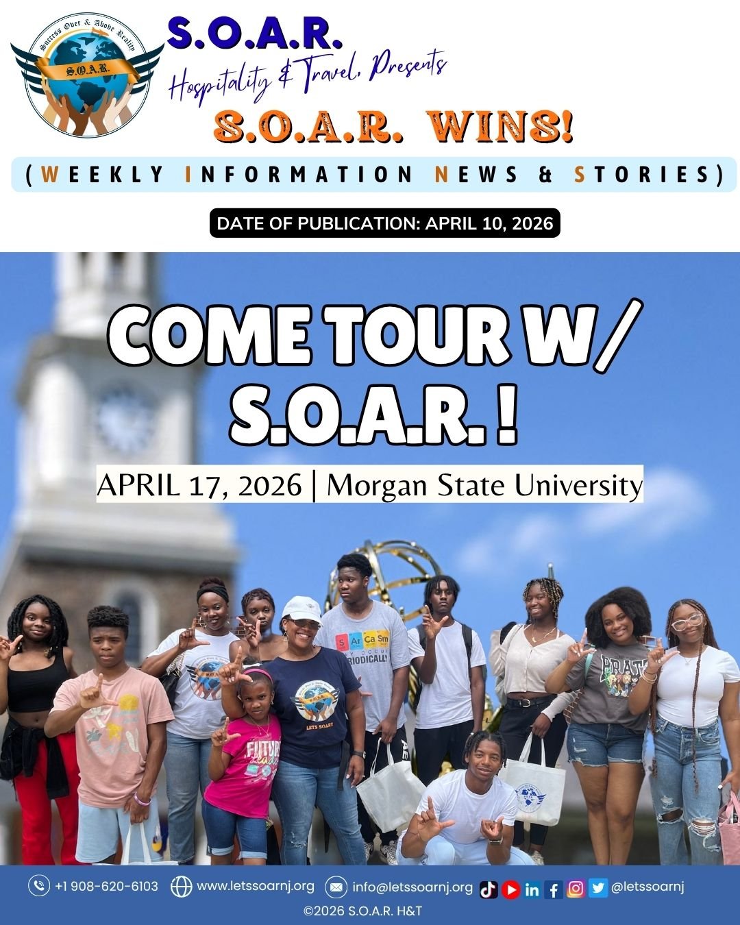 📰 📢𝐇𝐎𝐓 𝐎𝐅𝐅 𝐓𝐇𝐄 𝐏𝐑𝐄𝐒𝐒!!

Register Now: Explore Campus Life and Your Future! Spring College Tour to Morgan State University 🌍✨

Final Stretch: VB&amp;H Spring 2026 Advanced Cohort Is Here! Week 1: Diving into Sustaining Adequate Cashfl
