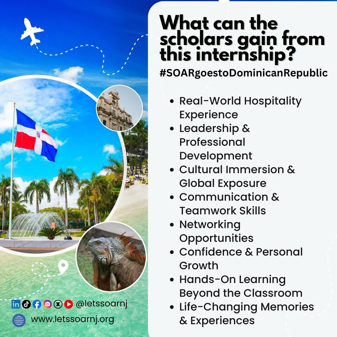 🌍✈️ 𝟖 𝐃𝐚𝐲𝐬 𝐭𝐨 𝐆𝐨!

𝐈𝐧 𝐣𝐮𝐬𝐭 𝟖 𝐝𝐚𝐲𝐬, 𝐨𝐮𝐫 𝐒.𝐎.𝐀.𝐑. 𝐭𝐞𝐚𝐦 𝐰𝐢𝐥𝐥 𝐛𝐞 𝐡𝐞𝐚𝐝𝐢𝐧𝐠 𝐭𝐨 𝐭𝐡𝐞 𝐃𝐨𝐦𝐢𝐧𝐢𝐜𝐚𝐧 𝐑𝐞𝐩𝐮𝐛𝐥𝐢𝐜 𝐟𝐨𝐫 𝐭𝐡𝐞 𝐒.𝐎.𝐀.𝐑. 𝐈𝐧𝐭𝐞𝐫𝐧𝐚𝐭𝐢𝐨𝐧𝐚𝐥 𝐈𝐧𝐭𝐞𝐫𝐧𝐬𝐡𝐢𝐩 𝟐𝟎𝟐𝟔!

Th