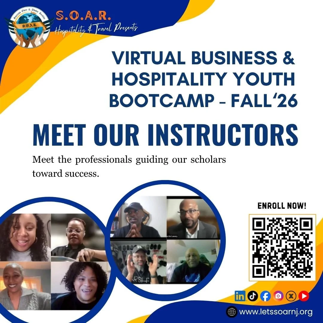 𝐌𝐞𝐞𝐭 𝐎𝐮𝐫 𝐈𝐧𝐬𝐭𝐫𝐮𝐜𝐭𝐨𝐫𝐬! 👋
Behind every great learning experience are professionals who are passionate about sharing their knowledge and helping the next generation grow. 💙🧡

Our Virtual Business &amp; Hospitality Youth Bootcamp &nd