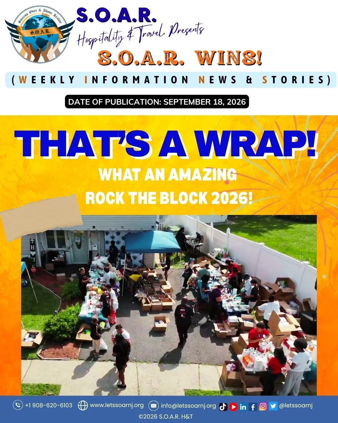 📰 📢𝐇𝐎𝐓 𝐎𝐅𝐅 𝐓𝐇𝐄 𝐏𝐑𝐄𝐒𝐒!!
That&rsquo;s a Wrap! Rock the Block 2026 Was an Incredible Success! 💙💛

A Heartfelt Thank You to Everyone Who Made Rock the Block 2026 Possible! 🎉 

VB&amp;H Fall 2026 Week 2: Turning Business Ideas into Oppo