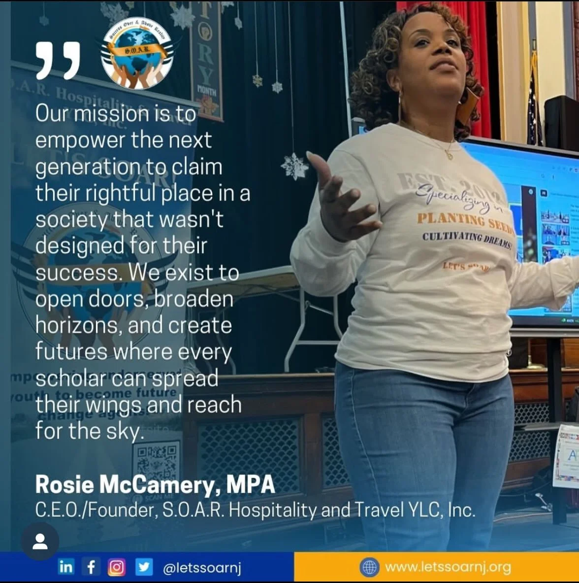 Check out who made the NJ Voyager News!! 🤩 Yes, yes ya&rsquo;ll it was US @letssoarnj!! ☺️🔥❤️🙌🏾💪🏾🎉 And what an honor it was to be featured for the work we do by this publisher who FOUND US and asked about US!! 🫶🏽🥹 God is so good! Enjoy the 