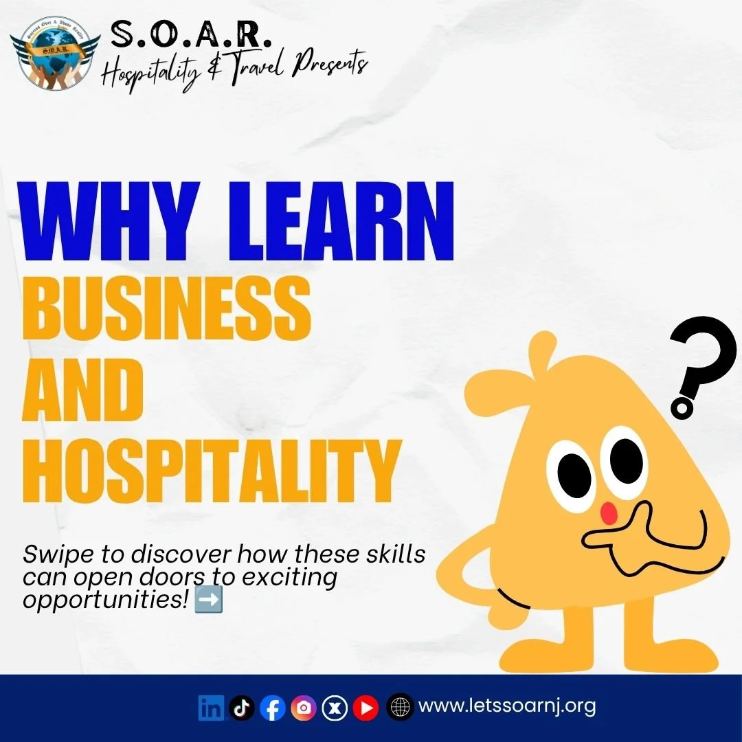 💼🌎 𝐖𝐡𝐲 𝐥𝐞𝐚𝐫𝐧 𝐁𝐮𝐬𝐢𝐧𝐞𝐬𝐬 &amp; 𝐇𝐨𝐬𝐩𝐢𝐭𝐚𝐥𝐢𝐭𝐲?

Because the skills you build today can help shape the opportunities you pursue tomorrow! 🚀

From leadership and entrepreneurship to hospitality, travel, teamwork, and real-world 